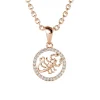 MYC-Paris Pendentif Zodiaque Scorpion Or Rose | Femme Collier Et Pendentif