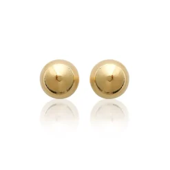 Maison de la Bijouterie Puces femme plaqué or boules - Y3ZV5ZV | Femme Boucles D'Oreilles