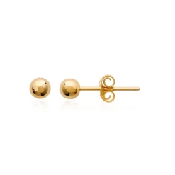 Maison de la Bijouterie Puces femme plaqué or boules - Y3ZV5Z4 | Femme Boucles D'Oreilles