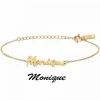 Athème racelet Femme - B2694-DORE-MONIQUE Acier Doré | Femme Bracelet
