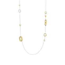 Ti Sento Sautoir - 34045ZY Argent Doré | Femme Collier Et Pendentif